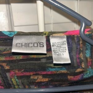 Chico's Colorful Women’s Jacket